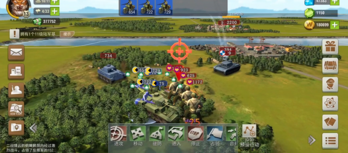 二战风云25级炮塔怎么打3